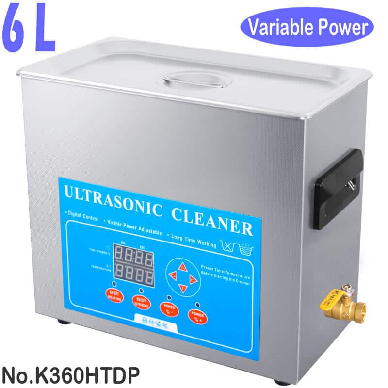 6 Litres Variable Power Sonic Cleaning Ultrasonic Jewellery Cleaner