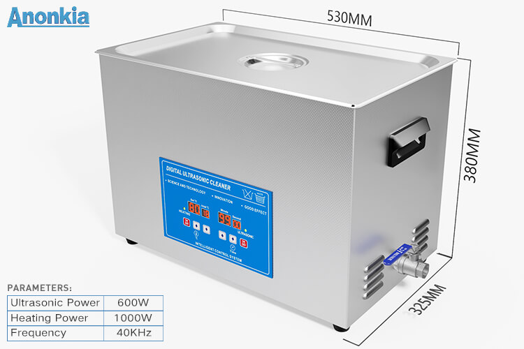 30 Liter Digital Heated Ultrasonic Cleaner