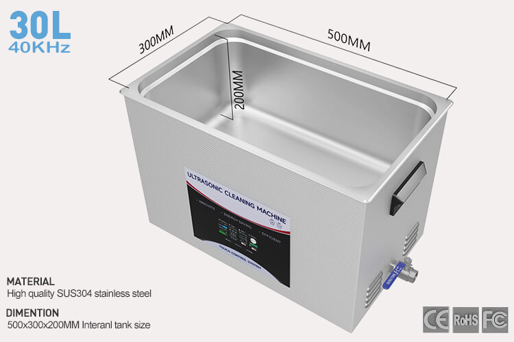 30L Large Capacity Ultrasonic Cleaner