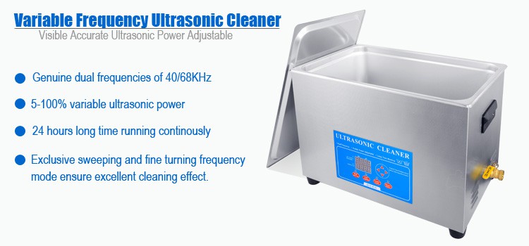 30L Sweep Frequency Laboratory Ultrasonic Cleaner Bath