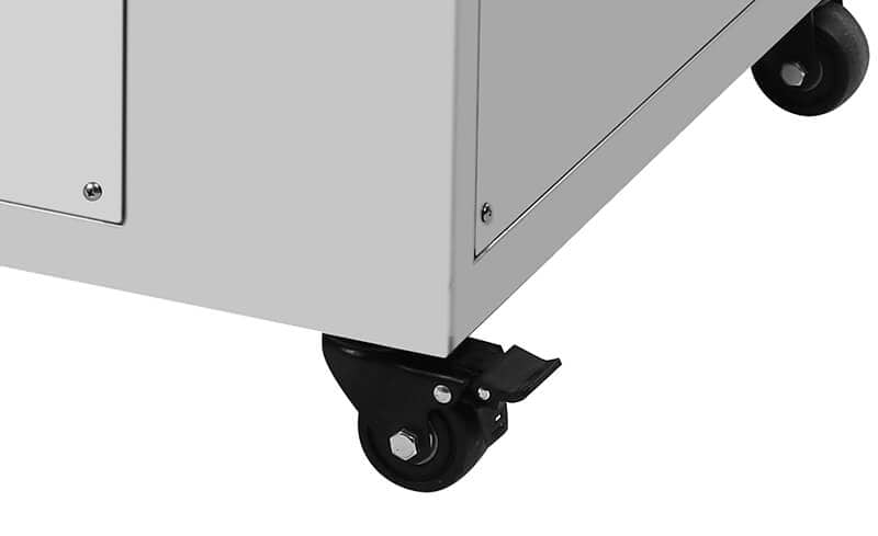 non-slip locking casters